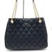 Kate Spade Bags | Kate Spade Carey Large Smooth Quilted Leather Tote Bag Black (Nwt) | Color: Black/Gold | Size: Large