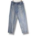 American Eagle Outfitters Jeans | American Eagle Baggy Jeans 14 Light Wash Blue Denim Jean | Color: Blue | Size: 14