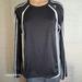 Adidas Tops | Adidas Black, Gray & White Long Sleeve Climacool Workout Jersey Women's Sz Med | Color: Black/Gray | Size: M