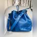 Louis Vuitton Bags | Louis Vuitton Epi Noe Bucket Bag Shoulder Bag Cobalt Blue Leather Tie Closure | Color: Blue | Size: Os