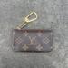 Louis Vuitton Accessories | Louis Vuitton Monogram Coin Purse Key Cles Pochette Keyholder | Color: Brown | Size: Os