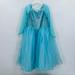 Disney Costumes | Disney Frozen Elsa Dress Size 5/6 | Color: Blue | Size: 5/6