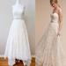 Anthropologie Dresses | Anthropologie Bhldn Whispers + Echos Freesia Lace Strapless Wedding Gown | Color: Cream/White | Size: 2