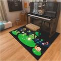 LAZULZ Soundproof Rug for Piano, Upright Piano Rug, Piano Carpet for Upright Pianos, Soundproof Mat, Anti Vibration Mat, Black Non-Slip Rug Pad (Color : Style 3, Size : 160X130cm)