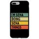 Hülle für iPhone 7 Plus/8 Plus Lustiges Zitat "I'm Sena Doing Sena Things"
