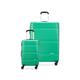 United Colors of Benetton Now Hardside Luggage with Spinner Wheels, Green, 2 Piece Set 19/27 Inch, Now! Hardside Luggage with Spinner Wheels