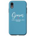Hülle für iPhone XR Grams Like A Grandma Only Cooler Heart Mother's Day Grams