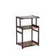 GRFIT Printer Stand Shelf Shelf Storage Rack Copier Desk Floor Simple Multilayer Storage Rack Printer Rack Office Multifunction Desktop Stand for Printer (Color : A, Size : S)