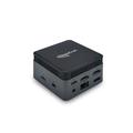 youyeetoo BY51 Mini Pc, Intel 12th Gen AlderLake N100(bis zu 3.4GHz), 12GB LPDDR5 RAM, 128-512GB SSD, Kleiner Desktop Computer,mit Dual HDMI2.0 4K,Büro/HTPC (N1 (12GB + 256GB NVME SSD))