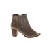 TOMS Ankle Boots: Brown Shoes - Women's Size 10