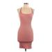 Rolla Coster Casual Dress - Bodycon: Pink Dresses - Women's Size Medium