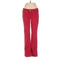 True Religion Jeans - Super Low Rise: Red Bottoms - Women's Size 26