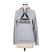 Reebok Pullover Hoodie: Gray Tops - Women's Size Small