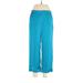 DKNY Dress Pants - High Rise: Teal Bottoms - Women's Size 6