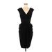 Jones New York Cocktail Dress - Midi: Black Dresses - Women's Size 8