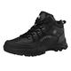 IQYU Winter Men's Shoes Lined Velcro 2022 New Border Foreign Trade Outdoor Large Size Travel Sports Mountaineering Shaku Colour Black Military Boots Sports Shoes Men's Shoes Width K, black, 10 UK