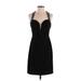Terani Couture Casual Dress - Mini: Black Dresses - Women's Size Small