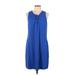Tommy Bahama Casual Dress - Shift: Blue Dresses - Women's Size Large