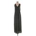 Soft Surroundings Casual Dress - Maxi: Gray Dresses - Women's Size 3