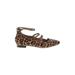 Calvin Klein Flats: Tan Animal Print Shoes - Women's Size 9