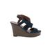 Indigo Rd. Wedges: Blue Shoes - Women's Size 8