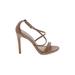 Steve Madden Heels: Tan Shoes - Women's Size 6
