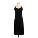 Gap Casual Dress - Sheath: Black Solid Dresses - Women's Size Small Petite