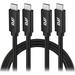 RVP+ 6' USB-C 3.2 Gen 2x2 Cable (2-Pack) RVP-C102-BK-6FT-2
