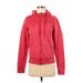 Adidas Zip Up Hoodie: Red Tops - Women's Size X-Small