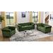 Classic Traditional Living Room Upholstered Sofa with high-tech Fabric Surface/ Chesterfield Tufted Fabric Sofa Couch