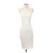 Lisa & Lucy Cocktail Dress - Bodycon: White Dresses - Women's Size X-Small