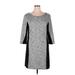 Old Navy Cocktail Dress - Sweater Dress: Gray Marled Dresses - Women's Size X-Large