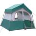 HIGEMZ Portable Family Camping 6 Person Tent | 120 H x 96 W x 76 D in | Wayfair YJSKU-126