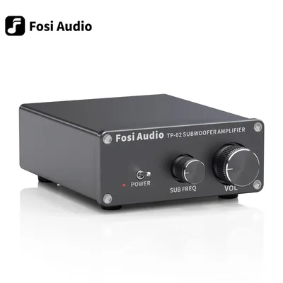 Fosi Audio TP-02 Subwoofer Amplifier HIFI Amplifier Chip TDA7498E Mini Sub Bass Amp Digital Class D