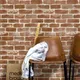 3D Vintage Brick Faux Textured Wallpaper Peel And Stick Wallpaper Brown Red Brick Self Adhesive