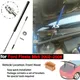 1PC Hood Bonnet Sturt Kit For Ford Fiesta MK5 2002-2008 Modify Gas Struts Lift Support Carbon Fiber
