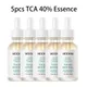 5pcs Facial Skincare Set 24K Gold Serum Chemical Peel TCA 40% 45% 50% Skin Serum Caffine Anti-aging