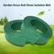 10M Green Belt Plants Outdoor Lawn Edging Strip Flexible Gardening Isolation Path Barrier Plastic