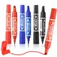 Big Double Head Oil Based Marker Pen 2mm 6mm Waterproof Logistics Quick Drying Permanent Carton