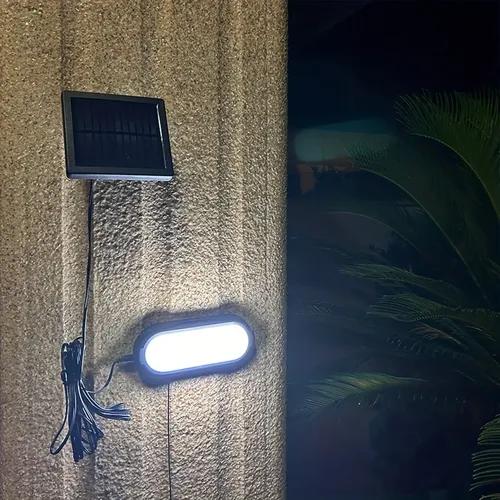 Solar Pendel leuchten Outdoor Indoor LED Solar Schuppen Licht mit Zug schnur Solar Schuppen Licht