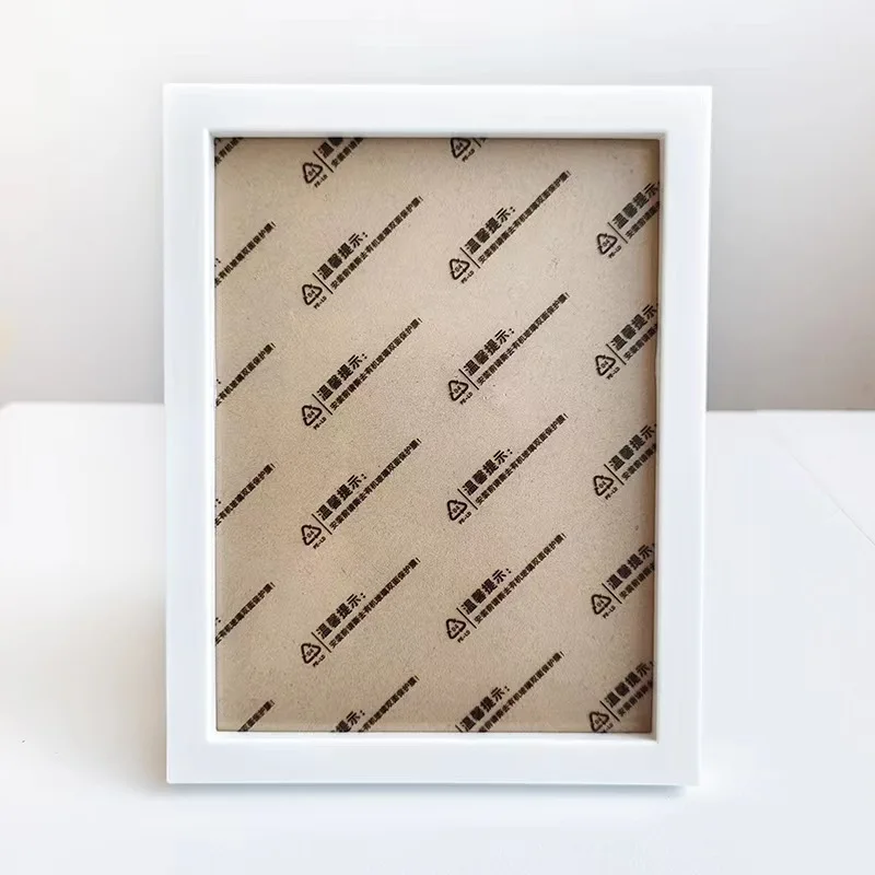 Kleiner Kunststoff-Fotorahmen, Außendurchmesser 17 x 22 cm, Innendurchmesser 15 x 20 cm, Bilderrahmen, Diamant-Bilderrahmen für Kinder