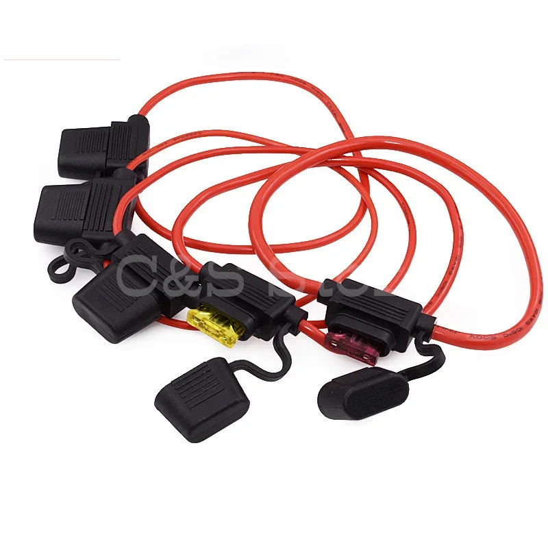 Mini porte-fusible automatique étanche 32V, petit et moyen, 18/1614/12/10awg et fusible à lame de voiture 3A 5A 7.5A 10A 15A 20A Standard/Mini/Micro