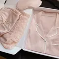 Pizzo Patchwork rosa Sexy due pezzi pigiama Set estate donna scollo a v Top e pantaloncini Set moda