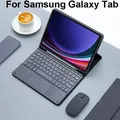 Custodia con tastiera per Samsung Galaxy Tab A9 Plus, cover per tablet per Tab S8 S9 Ultra S7 S9 FE+ A8 S6 Lite A7 Lite Custodia con tastiera magica