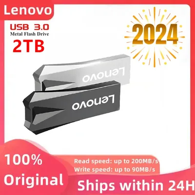 Original Lenovo U Disk Flash-Laufwerk 3 0 Hoch geschwindigkeit 2TB 1TB USB tragbare Metall SSD