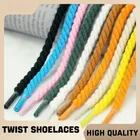 Nuovi Lacci Rotondi 0.6CM Più Spessore Lacci di Cotone Lacci di Corda Intrecciata Scarpe Da Ginnastica Stivali Lacci per Scarpe per AF1/AJ1 1 Coppia