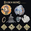 RLotus Melina Game Ring Figure Cosplay Pins Broche Anime Danemark ge en métal émaillé Bouton
