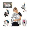 Sciarpa per l'allattamento al seno-coprisedili per auto per bambini coprisedili per neonati