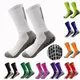 Chaussettes de sport en silicone non ald pour hommes et femmes football astronomique chaussettes