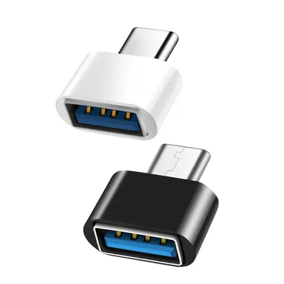 Mini USB Typ C Adapter Micro USB Zu USB Konverter Für Telefon Computer Tablet U Festplatte Maus OTG
